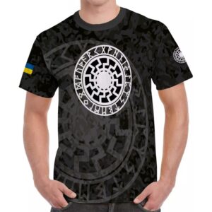 Футболка «ЧОРНЕ СОНЦЕ» (3D-futbolka-0157)