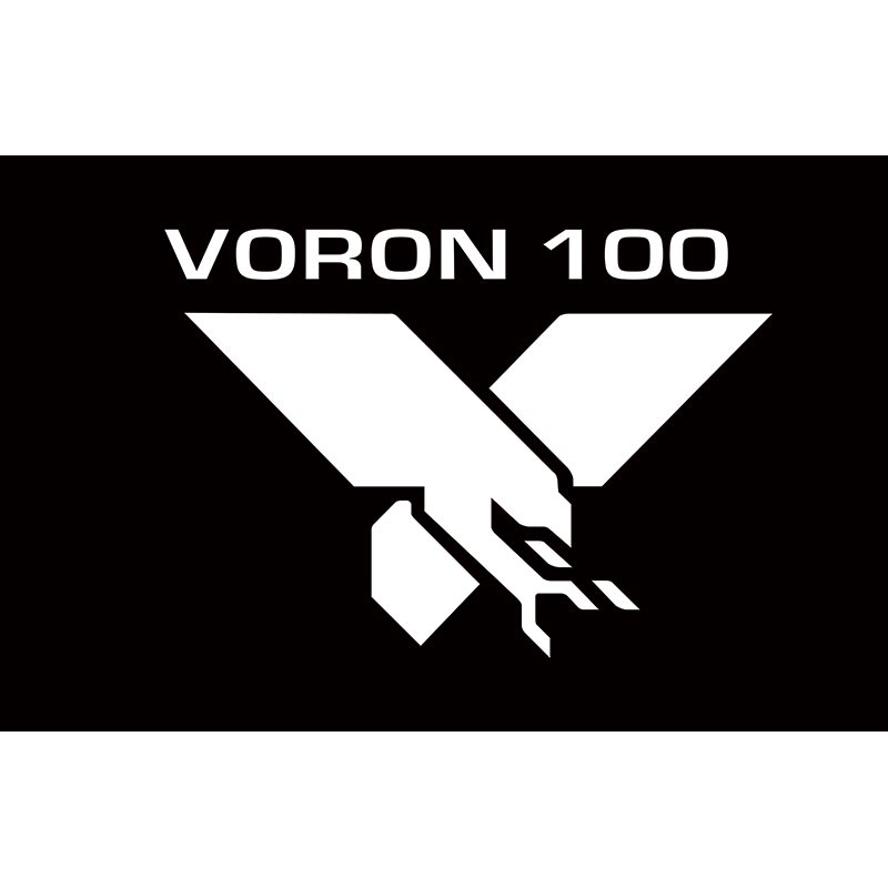 Прапор РУБПАК "VORON 100" 100-та окрема бригада територіальної оборони (100 ОБрТрО) ЗСУ (flag-00703)