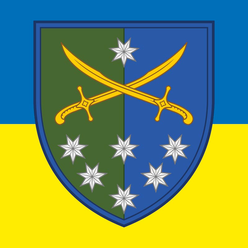 Наліпка автомобільна "142 ОПБр" (tab-0134)