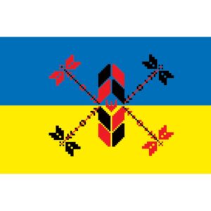 Прапор Підрозділу "Shadow" ЗСУ (flag-00774)