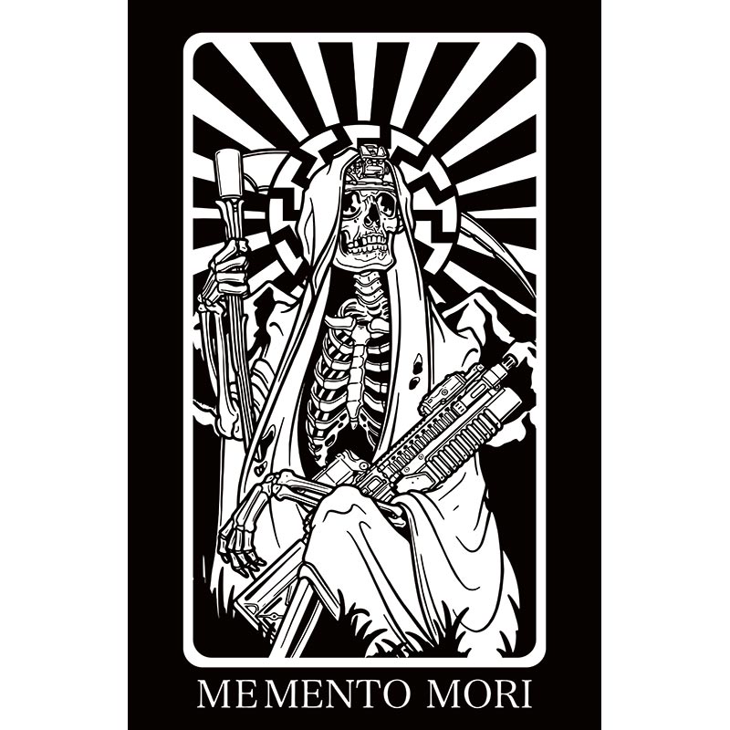 Прапор MementoMori - Нагадування про смерть (flag-00813)