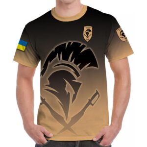 Футболка 18-та Слов’янська бригада НГУ (3D-futbolka-0207)
