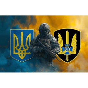 Прапор Альфа (спецпідрозділ СБУ) (flag-01380)