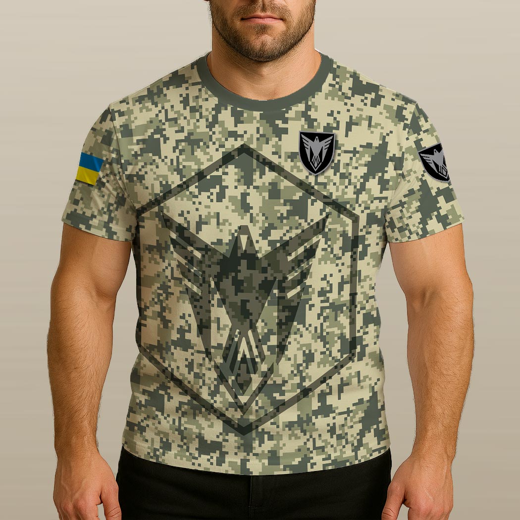 Футболка 9 окрема бригада безпілотних систем (9 ОБрБС) (3D-futbolka-0306)