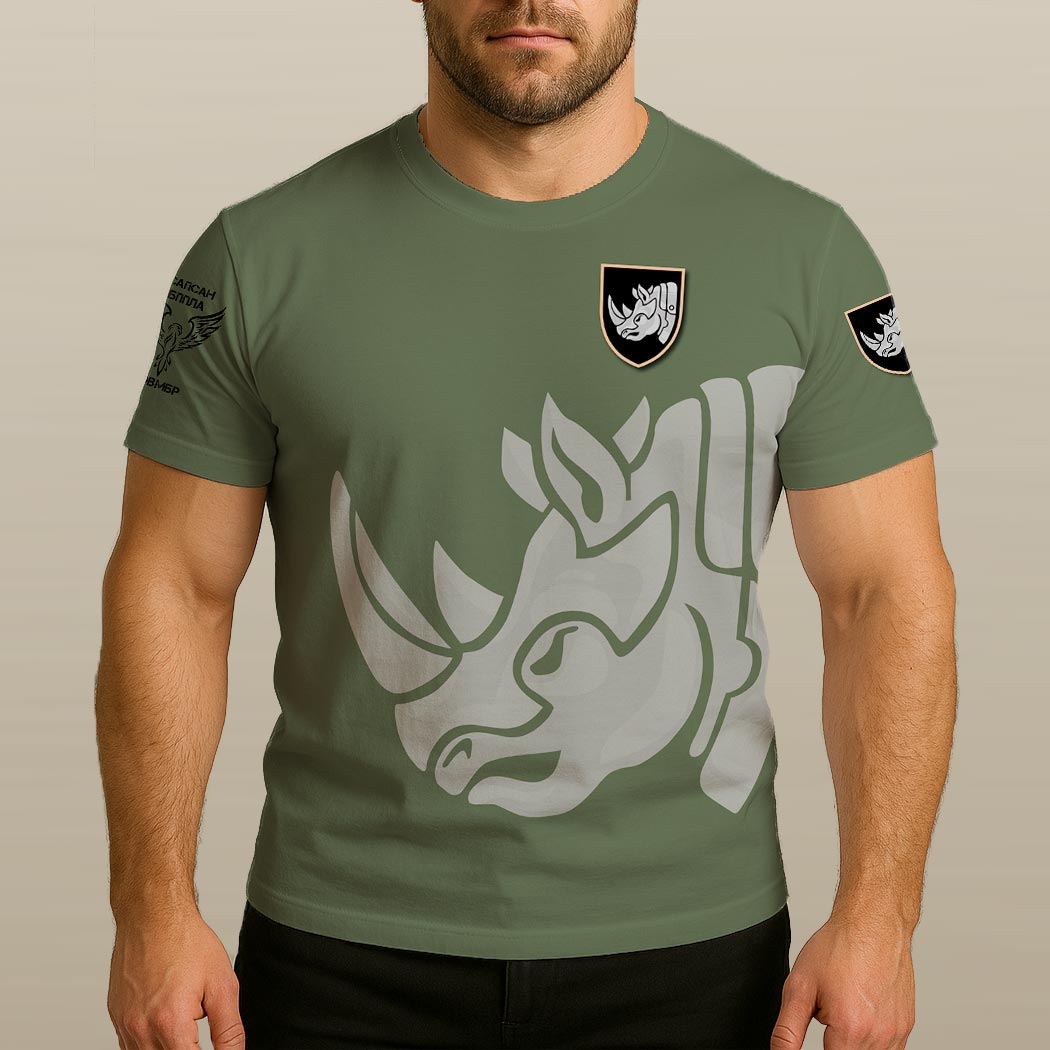 Футболка «САПСАН» БпПЛА (4 ОВМБр) олива (3D-futbolka-0365)
