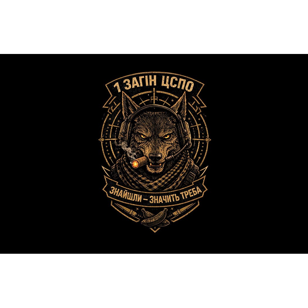 Прапор 1 ЗАГІН ЦСПО (Flag-02026)