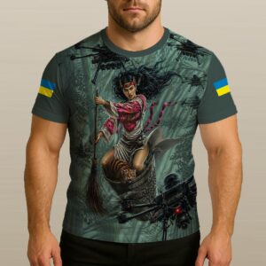 Тактична футболка "Баба Яга" (3D-futbolka-0390)