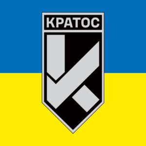 Наліпка 22-й окремий батальйон безпілотних систем «Кратос» (22 ОББС) (tab-0322)
