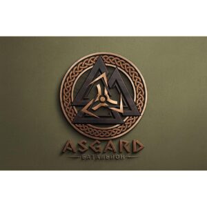 Прапор батальйону «Асгард» у складі 412-ї бригади Nemesis СБС (Flag-02262)