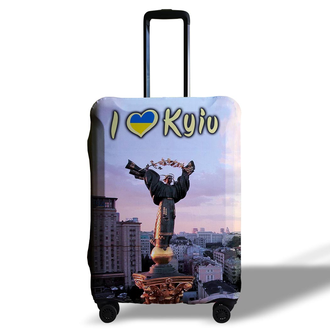 Чохол для валізи «Я Люблю Київ» (case-0070)