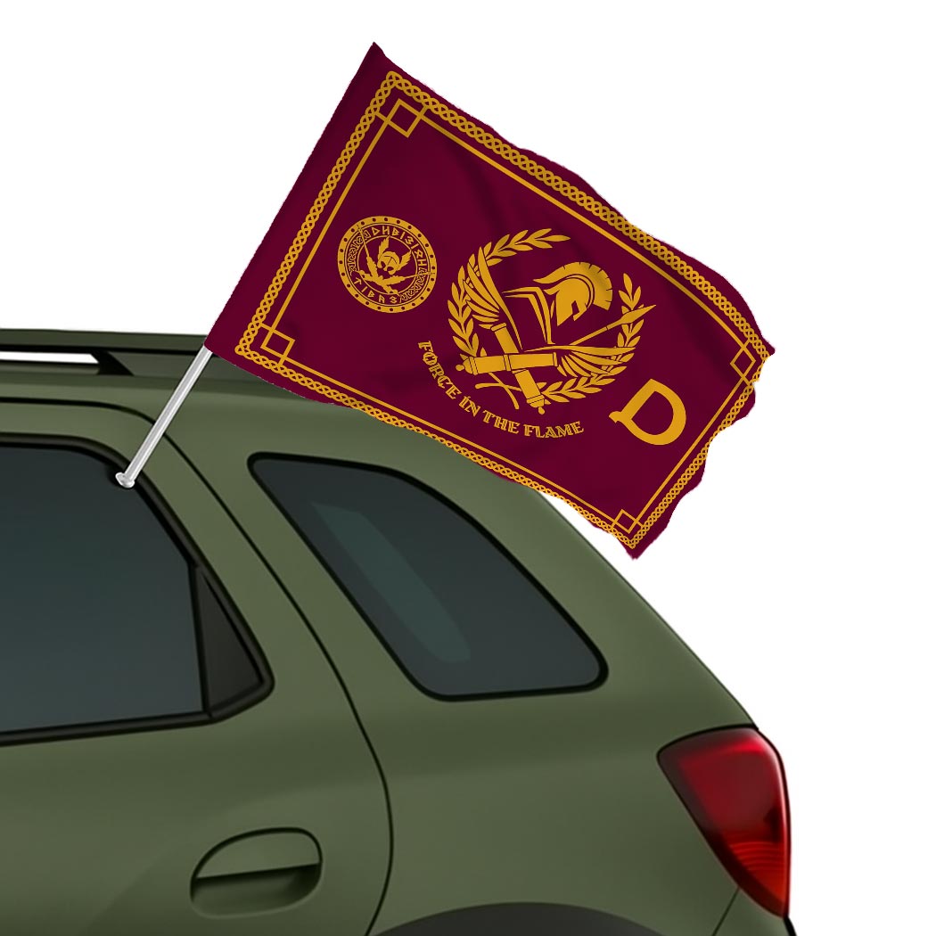 Прапор 2-й артилерійський батальйон «Дельта» у складі 148 ОАБр (Flag-02314) - Зображення 2