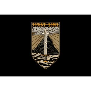 Прапор Спецпідрозділ “Перша лінія” ГУР МОУ (Flag-02394)