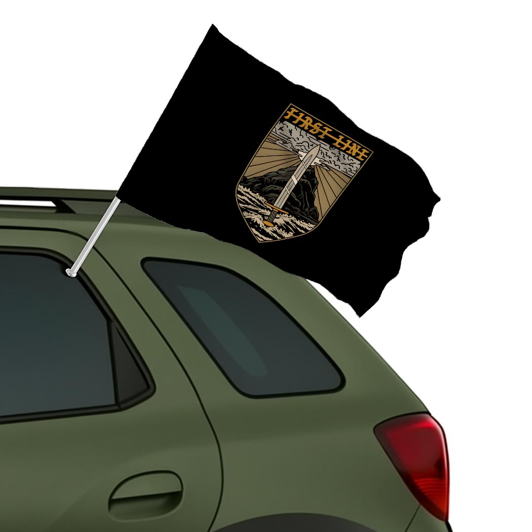 Прапор Спецпідрозділ “Перша лінія” ГУР МОУ (Flag-02394) - Зображення 2